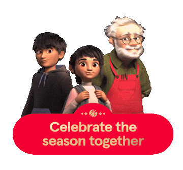 Celebrate Together Most Wonderful Time Sticker by Chick-fil-A