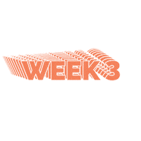 Week 3 Sticker by Stef Moss