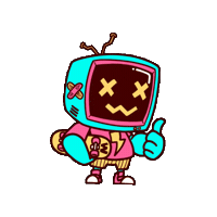 Tvy Sticker by Waffle Up