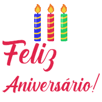 Happy Birthday Sticker by Pontal Casa e Construção