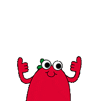 Praise Thumbs Up Sticker by wiggle wiggle