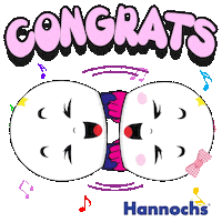 Congrats Celebrate Sticker by Hannochs