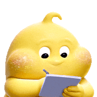 Study Learning Sticker by Butter baby