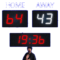 43 Away Sticker