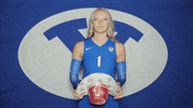 Wink Volleyball GIF by BYU Cougars