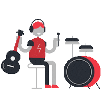 Spreadfilms music sound audio selfmade Sticker