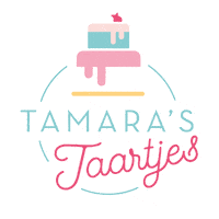 tamaras_taartjes liefde tamara miek taart Sticker