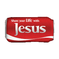 jesus coke Sticker
