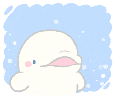 Beluga Whale Love GIF by BREAD TREE