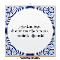 Nl Spreuk Sticker by Tegelspreuken.nl