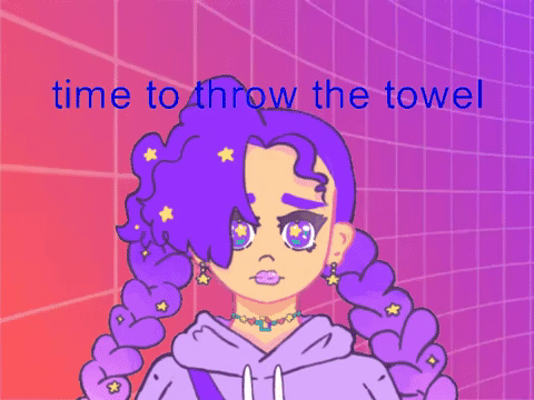 throw the towel