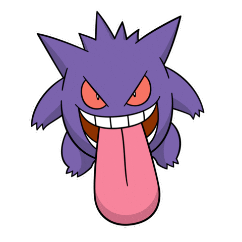 Gen 1 Ghost Sticker by Pokémon