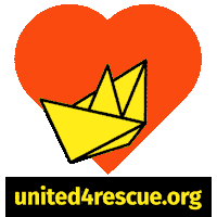 Seenotrettung Sticker by United4Rescue