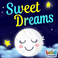 Good Night Stars GIF by Lucas and Friends by RV AppStudios