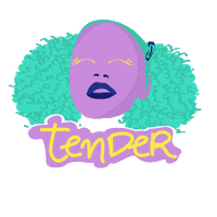 Tlc Haircare Sticker by Freckley Design