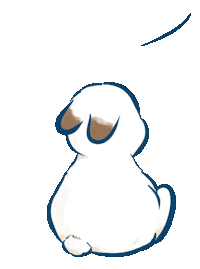 Bunny Sigh Sticker