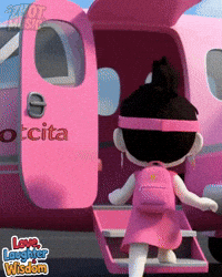 Pink Aesthetic Travel Girl GIF by Zhotcita
