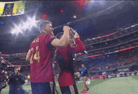 mls cup kiss GIF by Major League Soccer
