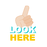 Swipe Up Look Here Sticker by DIVE INN - Die Innovationsagentur
