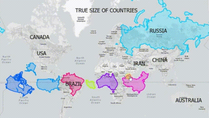 country sizes GIF