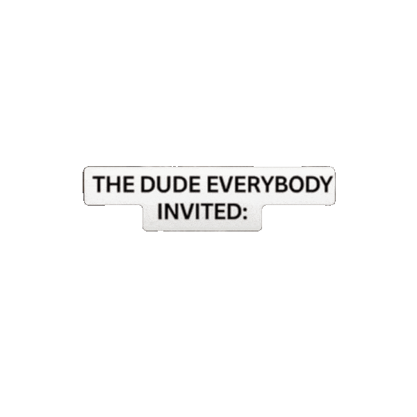 The Dude Sticker