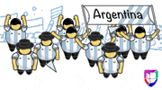 copa america argentina GIF by Univision Noticias