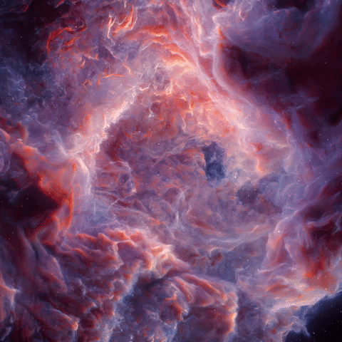 observable universe space GIF by Teun van der Zalm