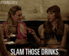 Tv Land Drinking GIF by YoungerTV