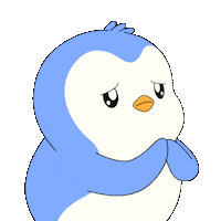 Sad Oh No Sticker by Pudgy Penguins