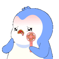 Summer Sweating Sticker by Pudgy Penguins