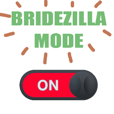 BenditaNovias bridezilla bridezilla mode Sticker