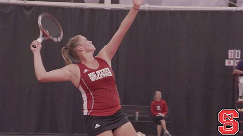 nc state anna rogers GIF by NC State Athletics