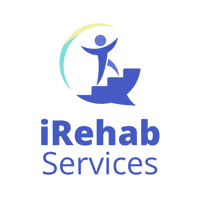 Logo Speech GIF by iRehab Services