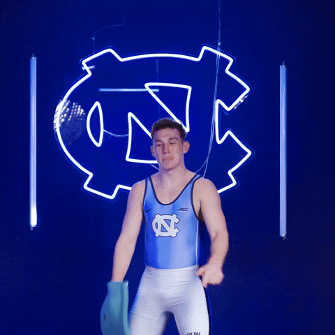 University Of North Carolina Wrestling GIF by UNC Tar Heels