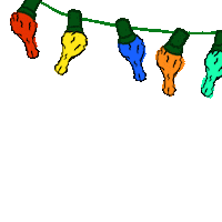 KFCLatinAmericaCaribbean xmas navidad lights kfc Sticker