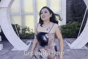 Get Out Whatever GIF