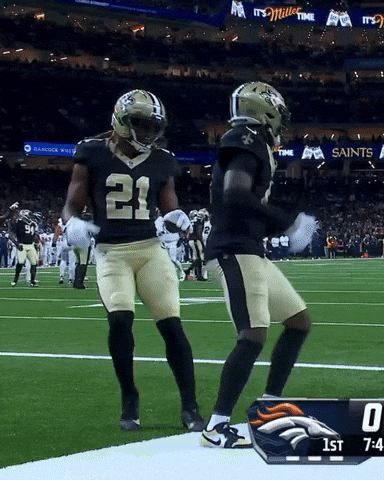 Justin Reid Football GIF by New Orleans Saints