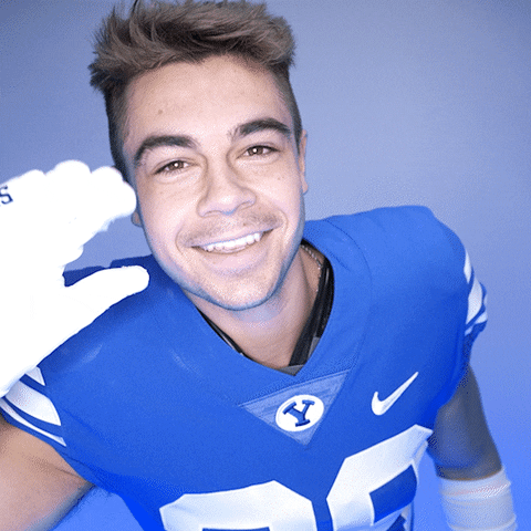 Byu Football Sport GIF by BYU Cougars
