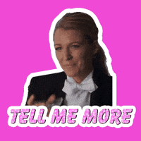 Tell Me More I See You GIF by Blake Lively Fan