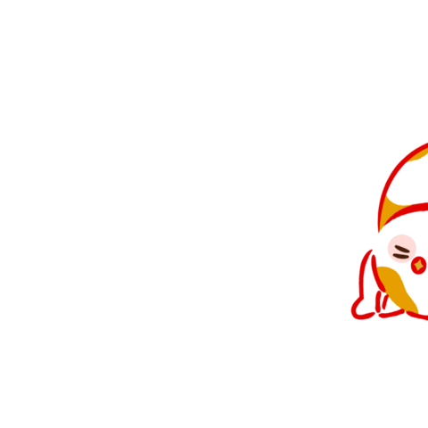 Happy New Year Cat Sticker