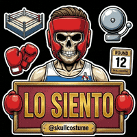 Skull Lo Siento GIF