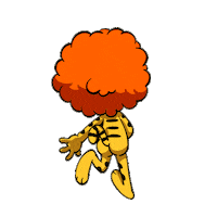 Happy 고양이 Sticker