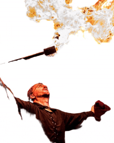 gauklerolaf_feuerkunst fire feuer spitting fire firespitting GIF