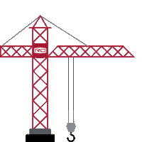 Building Lift Sticker by Rogers-O'Brien Construction