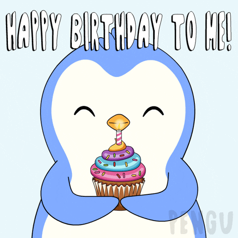 Happy Birthday Party GIF by Pudgy Penguins