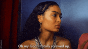 Sad Oh My God GIF by grown-ish