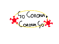 Coronavirus Sticker