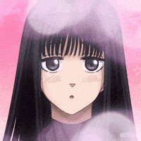 Gothic Girl Admiring GIF