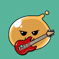 Playing Rock And Roll GIF by Squishiverse