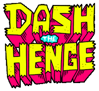 Dash Henge Sticker by Russell Taysom